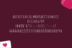 Download Instagram Fonts Heart Fairytale Valentine PSD Mockup Templates