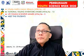 (kepala brin) dari kepala lipi. Ketua Lipi Siswa Jadikan Pandemi Covid 19 Sebagai Peluang Eksplorasi Halaman All Kompas Com