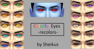Atticus mary's eyes for your beautiful sims. Mod The Sims Colorful Eyes Recolors
