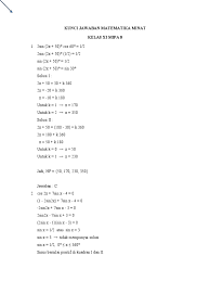 Maybe you would like to learn more about one of these? Kunci Jawaban Matematika Minat