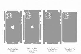 Iphone 11 Pro Max 2019 Skin Template Vector In 2020 Iphone Iphone 11 Phone Template