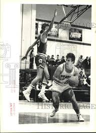 Press Photo College of Staten Island Basketballer Pat Muller Versus Co