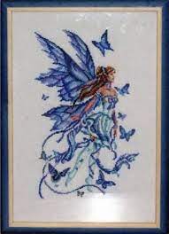 The items are produced by dimensions, shannon christine … Image Result For Free Fairy Cross Stitch Patterns Butterfly Celtic Cross Stitch Cross Stitch Angels Cross Stitch Fairy