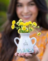 Natural Life I Love That You're My Mom Artisan Bud Vase