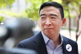 Andrew yang (democratic party) is running for election for mayor of new york. Andrew Yang