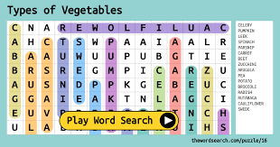 يسمح لك حساب مجاني واحد الوصول إلى جميع ما في google. Types Of Vegetables Word Search