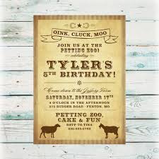 Printable Petting Zoo Birthday Unisex Birthday Invite Etsy Petting Zoo Birthday Zoo Birthday Petting Zoo Birthday Invitations