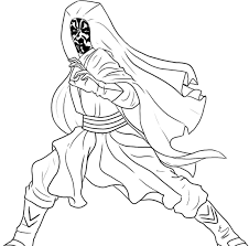Inspirierend Malvorlagen Star Wars Darth Maul Top