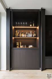Getrankeschrank Schrank Anpassung Eingebauter Barschrank De Coene Renovierung Herrenhaus J Wohnzimmer Bar Zeitgenossisches Haus Moderne Hausbar