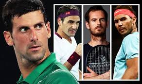 Eventually, nadal managed to pair with his swiss counterpart but not before he fell victim to some ribbing from another pro waiting in the wings. Roger Federer Rafael Nadal And Andy Murray Stand Together Against Novak Djokovic Tennis Sport Express Co Uk