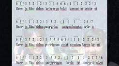 C majorc ff c majorc masihkah kau ingat waktu di desa ff g+g c majorc bercanda bersama di samping gereja c majorc ff kala itu kita masih remaja. Kumpulan Koleksi Not Angka Lagu Gereja Tua Panbers Terpopuler Lagu Santai