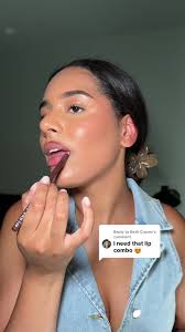 Replying to @Beth Craven The lip combo you’ve all been asking for! @HNB  Cosmetics lip liner in 07 Soft satin Lipstick in 09 Ultra shine lipgloss in  06 #lipcombo #lipcombotutorial #hnbcosmetics ...