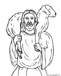 Let the children take turns throwing arrows at samuel on the wall. Jesus With Sheep Coloring Pages Printable