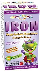 Vitamin Friends Iron Diet Supplement 5 Iron Diet Vitamins For Kids Diet Supplements