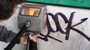 Graffiti Removal From Painted Surface Youtube