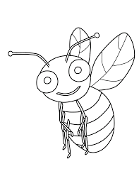 Boys of all ages like coloring pages with animated movie characters, robots, cars and pictures from other categories for kids. Free Printable Bumble Bee Coloring Pages For Kids