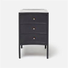 Made Goods Parker Single Nightstand In 2020 Black Metal Bedside Table Bedside Table Metal Black Bedside Table