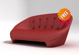 The ploum, designed by french brothers, ronan and erwan bouroullec, is the result of extensive research into producing the ultimate in comfort. Free Ploum Sofa Ligne Roset 3d Model