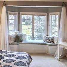 Installed near your bedroom window, it usually comes with cabinets beneath the seats for you to keep things in, creating more free and for those who are considering to incorporate a bay window in your bedroom, here are some ideas to help you save space and create a cosy corner at the same time. 22 Bedroom Window Design Ideas Bay Window Seat Bay Window Bow Window