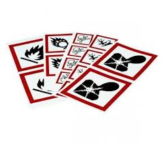 This symbol has now been consigned to chemical history; Hazard Labels Type Ghs08 Description On Roll Health Hazard50x50mm 811711