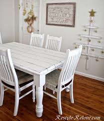 Find the perfect home furnishings at hayneedle, where you can buy online while you explore our room designs and curated looks for tips, ideas & inspiration to help you along the way. Farmhouse Grey And White Kitchen Table Novocom Top
