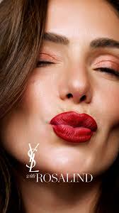 @yslbeauty NU campaign with Rosalind , Join our collective ↓,  www.withrosalind.com