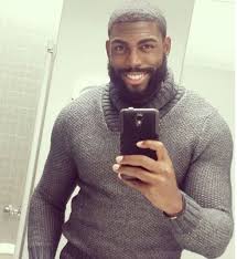 Dark Skin Black Actors With Beards Pin On Black Men Fashion