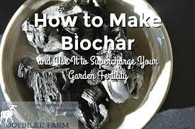 4 what is biochar fertilizer? How To Make Biochar And Use It To Supercharge Your Garden Fertility