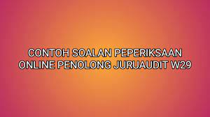 Menyediakan info berkaitan contoh soalan temuduga penolong jurutera ja29 yang boleh dijadikan rujukan untuk calon sebelum menghadapi temuduga tahniah diucapkan kepada calon yang terpilih untuk menghadapi temuduga penolong jurutera ja29. Contoh Soalan Peperiksaan Penolong Juruaudit W29 2020 Sumber Kerjaya