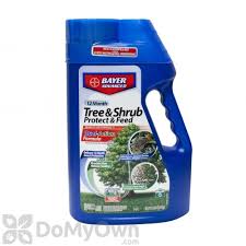 Tree & shrub fertilizer with up to 12 months of insect protection. Bayer Advanced 12 Month Tree And Shrub Protect And Feed Granules
