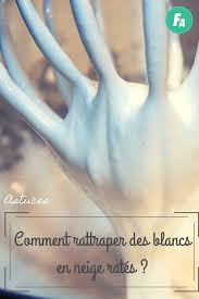 Comment Rattraper Des Blancs En Neige Rates Blanc En Neige Neige Blanc