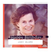 Happy birthday to one of our favorite authors, Judy Blume!  http://bit.ly/2E60cZZ