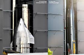 Teslarati photographer caught a brief glimpse of a sooty, flight. Spacex Starship News Teslarati