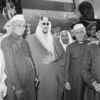 Jawaharlal Nehru with King Saud of ...