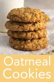 But it's the oatmeal cookies that have always been my favorite. These Delicious Oatmeal Cookies From Preppy Kitchen Have A Touch Of Cinn Homemade Oatmeal Cookies Sugar Free Oatmeal Cookie Recipe Oatmeal Cookies Recipes Easy