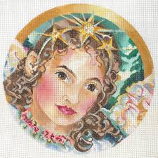 Angel With Star Tiara Ornament