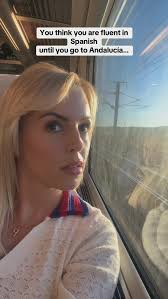 Andalusian entered the chat 😅😂 It's the F1 of the Spanish accents and I  love a challenge! 💚 #andalucia #ave #reaction #learnspanish #speakspanish  #visitspain