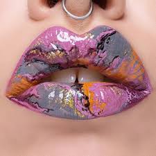 Marble Lips Are The Newest Makeup Trend Going Viral On Instagram New Makeup Trends Lip Art Lipstick Trend