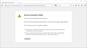 Don't worry, your site is secure, but the computer that you are using is not secure and needs to be updated, or changed asap. Can Firefox Be Forced To Use Ssl Instead Of Tls Stack Overflow