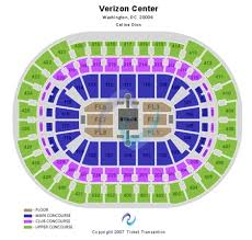 Verizon Center Tickets And Verizon Center Seating Charts