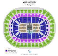 verizon center tickets and verizon center seating charts