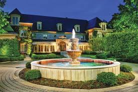 Round, large outdoor water features like this fountain are a traditional part of many parks and gardens. How To Maintain And Take Care Of Your Water Fountains Home History Research