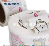 Baby Pull-ups Pant Printed Frontal Tape Tissue Sticker China ...