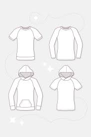 Durch die ausführlichen erklärungen ist das freebook als nähanfänger nähbar. Schnittmuster Teenie Raglanshirt Varianten Nahanleitung Schnittmuster Kinder Schnittmuster Raglan Shirts