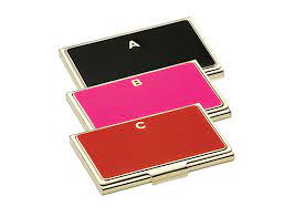 Kate spade lenox business card holder initial e. 5 Ways To Personalize Your Accessories With Kate Spade Spy