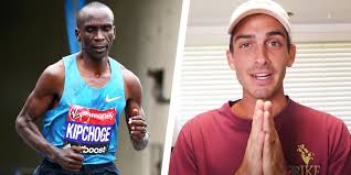 Eliud kipchoge just decided it was time to sprint away. Elijah Orr Trained And Ate Like Eliud Kipchoge For 24 Hours