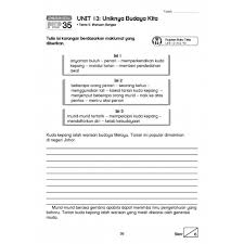 Opsyen:bahasa melayu berkhidmat di sk air tawar 5 prinsip hidup: Tahun 5 Lembaran Kerja Pkp Bahasa Melayu