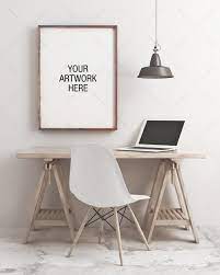 Download Poster Frame Mockup Minimalist On Behance
