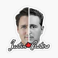 Fidel Trudeau Stickers for Sale