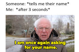 De tweede regel van het bijschrift heeft ook een optie om op. The Bernie Sanders I Am Once Again Asking Meme Everything You Need To Know